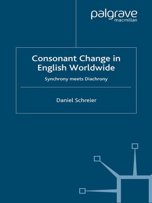 cover image of Consonant Change in English Worldwide